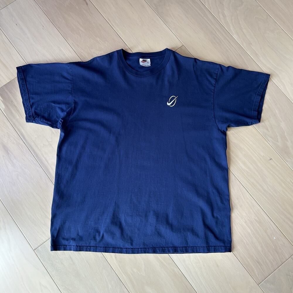 Vintage Nike Blue Tee Short Sleeve USA Made Size XL